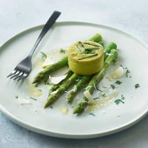 Mousseline d'Asperges et Parmesan - Traiteur de Paris